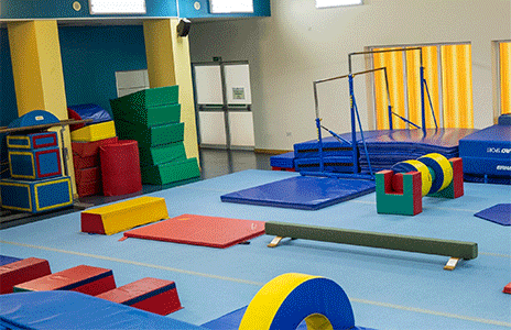 غرفة الجمباز - المركز الترفيهي